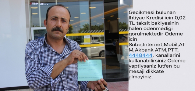 0,02 Kuruşluk Borcu İçin 30 TL Masraf Etti!