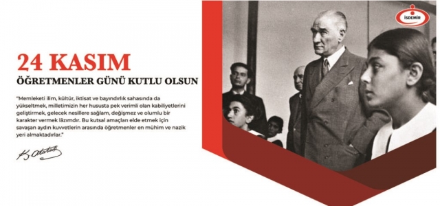 ‘24 Kasım Öğretmenler Günü Kutlu Olsun'