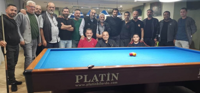 3 Bant Bilardo Bölge Turnuvasında Muhteşem Final