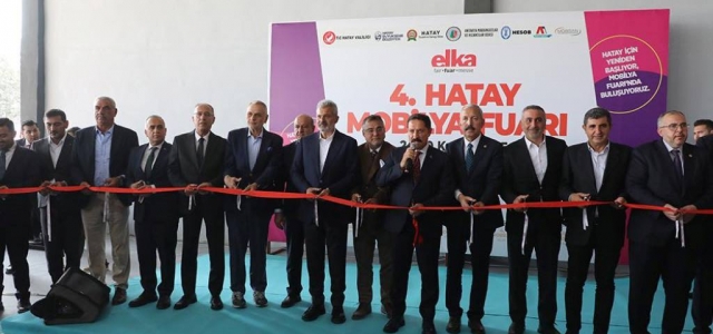 41 Firmanın Katılımıyla Hatay Mobilya Fuarı 4. Kez Kapılarını Açtı