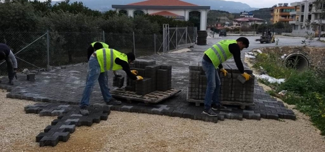 ‘456 Bin Metrekare Parke Yol Döşendi'