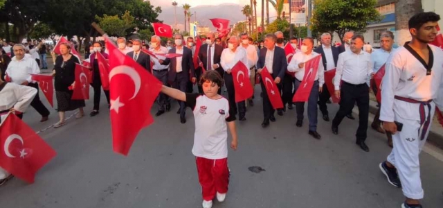 5 Temmuz Korteji Renkli Görüntülere Sahne Oldu