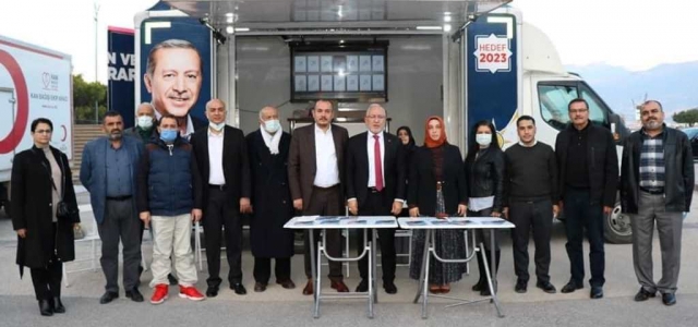 AK Parti İskenderun ilçe Başkanlığı İstikrar için Sahada