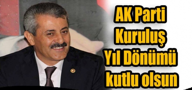AK Parti Kuruluş Yıl Dönümü Kutlu Olsun!