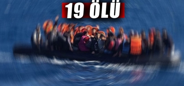 Akdeniz'de Mülteci Gemisi Battı: 19 ölü