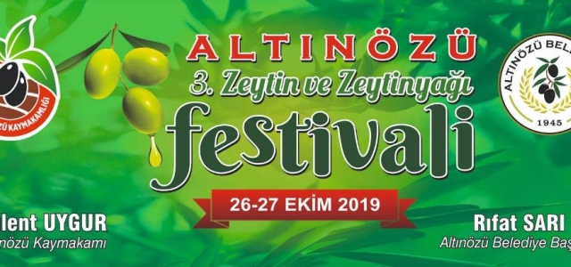 Altınözü ‘Zeytin ve Zeytinyağı' Festivaline Hazır