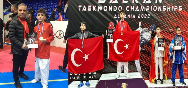 Antrenör Mehmet Korhan, Arnavutluk’ta Madalyaları Topladı