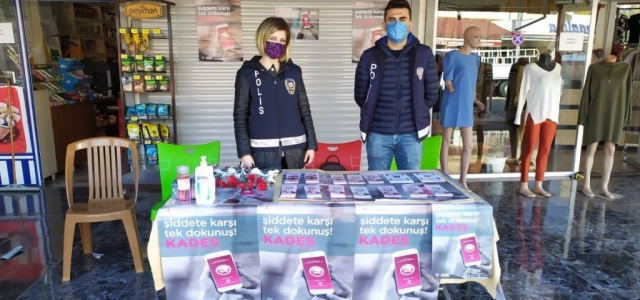 Arsuz Polisi, Şiddete Karşı Kadınları Bilgilendirdi
