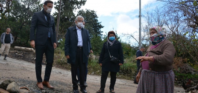 Arsuz'da Yağmurdan Etkilenen Mahallelere İnceleme