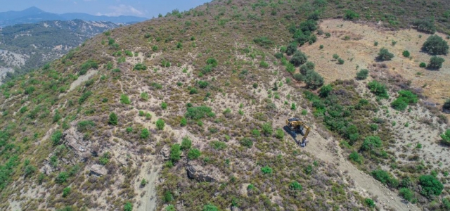 Arsuz'da Yamaç Paraşütü Kalkış Alanı Yapımına Başlandı