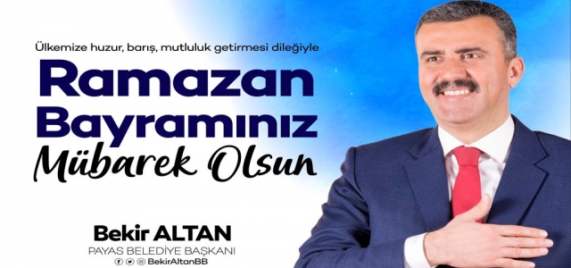 Başkan Altan'dan Ramazan Bayramı Mesajı