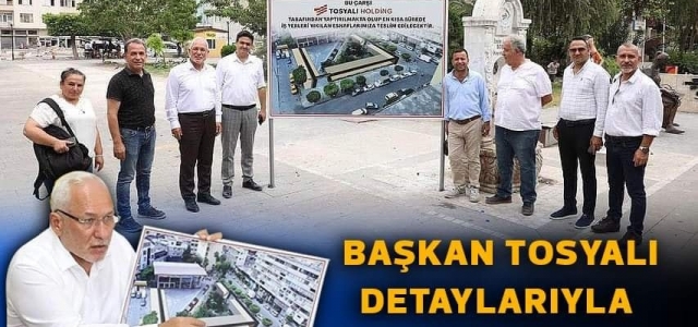 Başkan Fatih Tosyalı, İgc'de Güvercinli Parkta Yapılacak Çarşı Merkezini Detaylarıyla Anlattı!