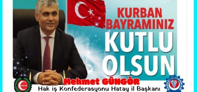 Başkan Güngör'den Kurban Bayramı Mesajı