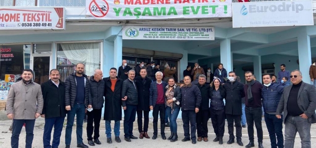 Başkan Güven; ‘Bu Halkın Arkasındayız'