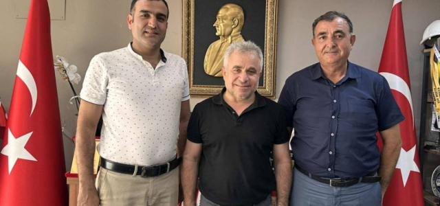 BAŞKAN SÖNMEZ'den MEGA MEDYA'ya TEBRİK ZİYARETİ…