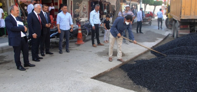 Başkan Tosyalı Asfalt Yama Çalışmalarını Yerinde İnceledi