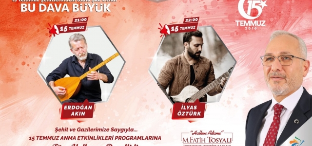 Başkan Tosyalı'dan 15 Temmuz Programına Davet