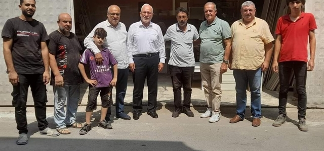 Başkan Tosyalı'dan Sanayi Esnafına Ziyaret