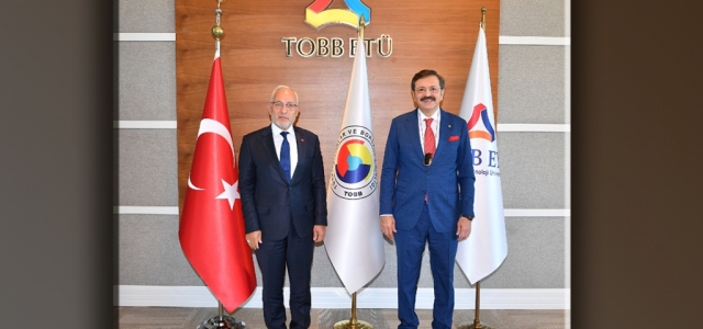 Başkan Tosyalı'dan TOBB Başkanı Hisarcıklıoğlu'na Ziyaret