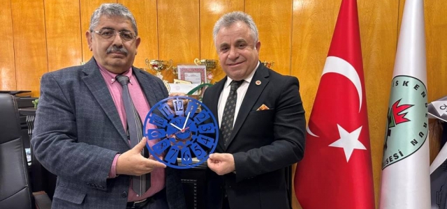 BAŞKAN UYGUN'DAN İSKENDERUN MESLEK VE TEKNİK ANADOLU LİSESİ'NE ZİYARET