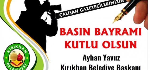 Başkan Yavuz'un ‘Gazeteciler ve Basın Bayramı' Mesajı