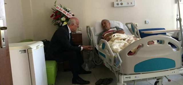 Başkan'dan Hastalara Moral Ziyareti!