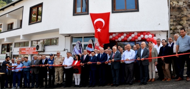 Belen Muhtarlar Derneği Hizmet Ofisi Açıldı