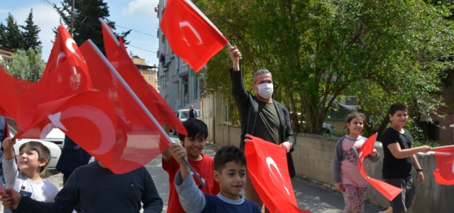 Belen Sokaklarında 23 Nisan Coşkusu