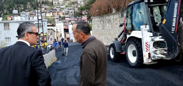 Belen'de Asfalt Seferberliği Başladı