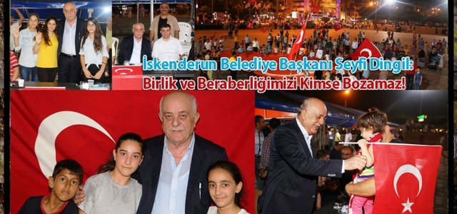 Birlik ve Beraberliğimizi Kimse Bozamaz!