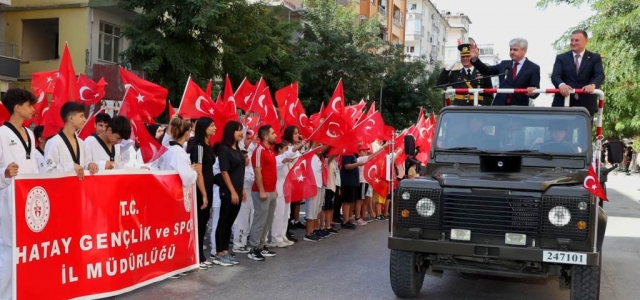 Büyük Zaferin 100. Yıl Dönümü Hatay'da Coşkuyla Kutlandı