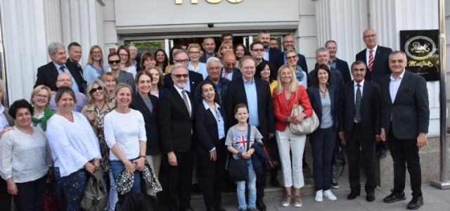 Büyükelçiler Hatay'ın Tarihi Yapılarına Hayran Kaldı