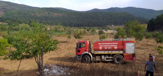 Büyükşehir İtfaiyesi Görev Başında