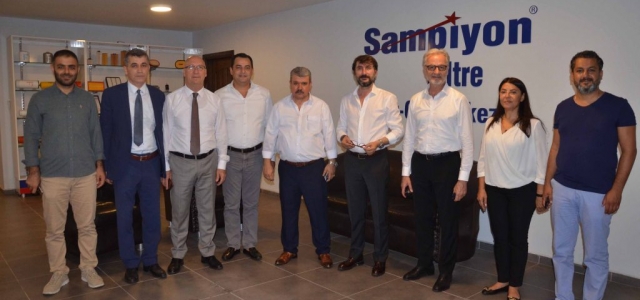 Cem Erdoğrul ve İTSO'dan Şampiyon Filtre'ye Ziyaret