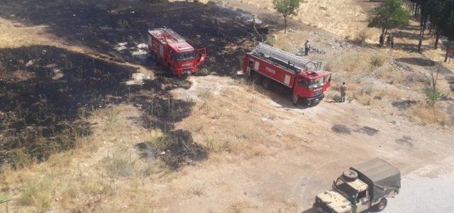 Cephanelik Çevresinde Yangın