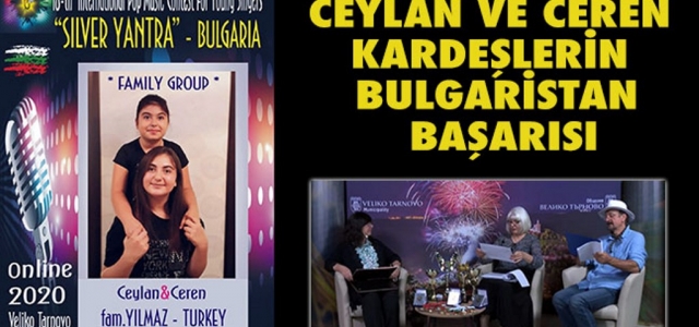 Ceylan ve Ceren Kardeşlerin Bulgaristan Başarısı