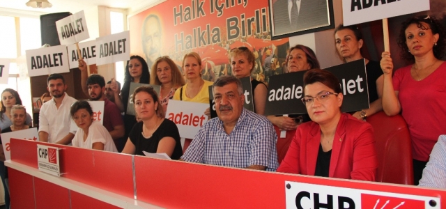 CHP İskenderun'dan Enis Berberoğlu Tepkisi!
