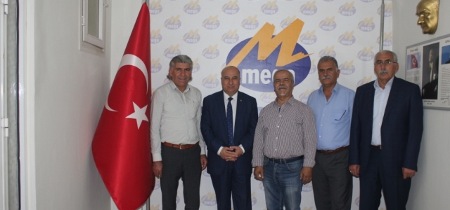 CHP Milletvekili Aday Adayı Yüksel'den Mega'ya Ziyaret