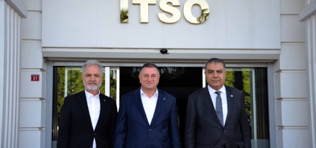 CHP'li Vekil Güzelmansur ve Başkan Savaş'tan İTSO'ya Hayırlı Olsun Ziyareti