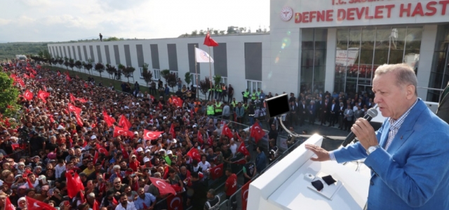 Cumhurbaşkanı Erdoğan Hatay'da ‘Defne Devlet Hastanesi' Açılışını Gerçekleştirdi