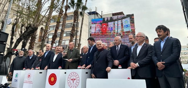 Cumhurbaşkanı Erdoğan, İskenderun’da Temel Atma Töreni Gerçekleştirdi