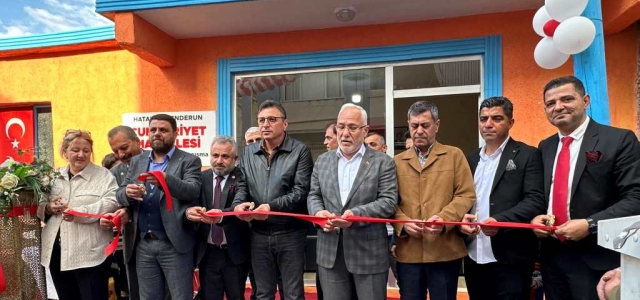 ‘Cumhuriyet Mahallesi Yardımlaşma ve Dayanışma Derneği'ne Görkemli Açılış