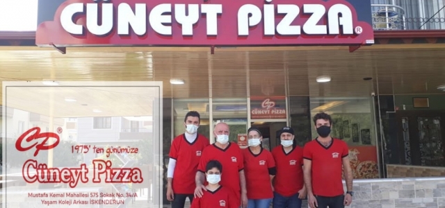 ‘Cüneyt Pizza' Yeni Yerinde Hizmete Devam ediyor!