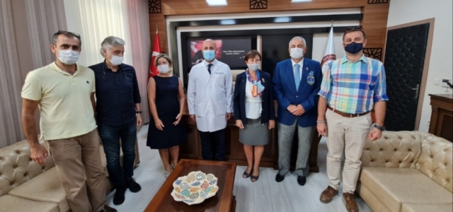 Defne Rotary Kulübü'nden Pandemi ile Mücadeleye Destek