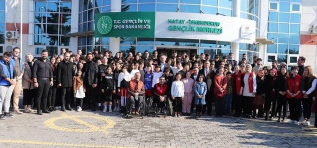 Depremin Yıl Dönümünde Gençlik ve Spor Bakanlığı İskenderun Gençlik Merkezi'nde!
