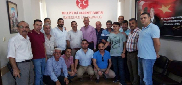Eczacı Teknisyenleri MHP'yi Ziyaret Etti!