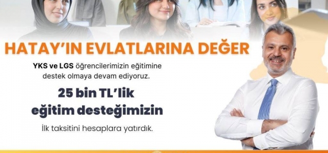 Eğitim Bursunun İlk Taksiti Hesaplarda