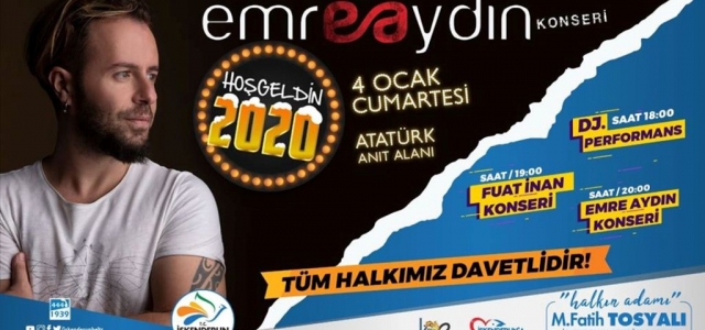 Emre Aydın Yeni Yılda İskenderun'da