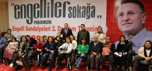 ‘Engelliler Sokağa' Projesi Vatandaşların Yüzünü Güldürdü