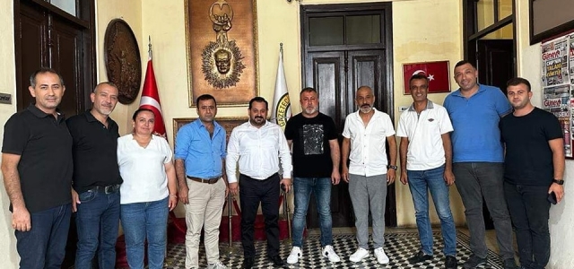Erzin Belediye Başkanlığına Talip Olan İşinsanı Burak Bila İgc'yi Ziyaret Etti